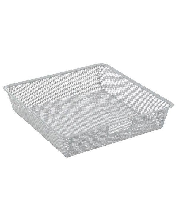 Корзина мелкосетчатая GBM 45х10 белая купить в Челябинске Корзина мелкосетчатая GBM 45х10 белая купить в Челябинске