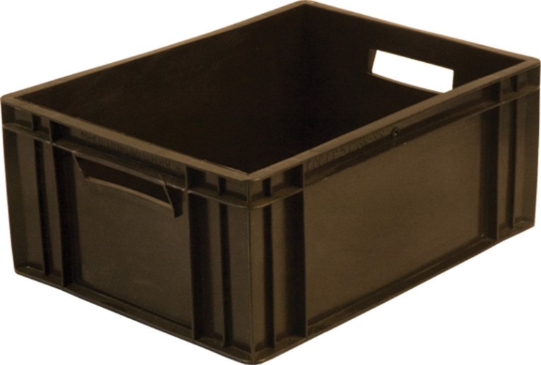 Ящик дрожжевой 400х300х180 черный сплошной купить в Челябинске Ящик дрожжевой 400х300х180 черный сплошной купить в Челябинске