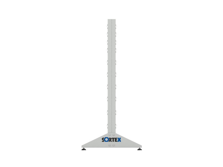 Стеллаж для пластиковых лотков SORTEX двухсторонний 1800x1000x800.04 купить в Челябинске Стеллаж для пластиковых лотков SORTEX двухсторонний 1800x1000x800.04 купить в Челябинске