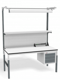 Стол монтажный ДиКом СР-М-150/90-05 ESD Пластик Стол монтажный ДиКом СР-М-150/90-05 ESD Пластик