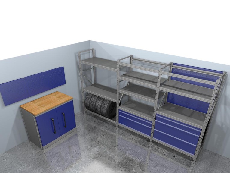 Стеллажная система хранения №1 Гараж купить в Челябинске Стеллажная система хранения №1 Гараж купить в Челябинске