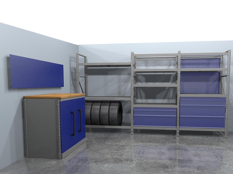 Стеллажная система хранения №1 Гараж купить в Челябинске Стеллажная система хранения №1 Гараж купить в Челябинске