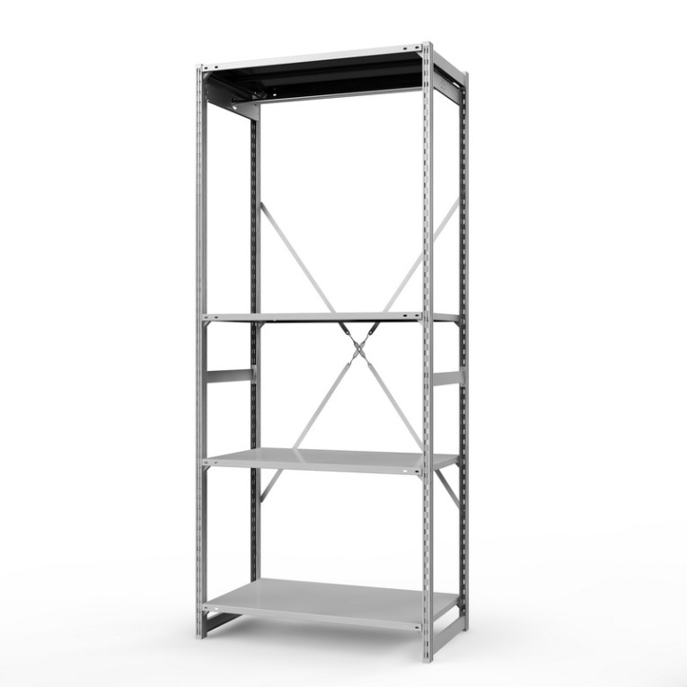 Стеллаж металлический ТСУ Универсал, 2500х1060х500 мм.Штанги: 1шт. Полки: металл 4 шт. купить в Челябинске