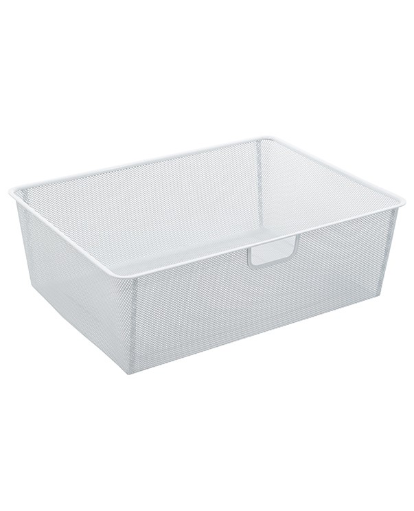 Корзина мелкосетчатая GBM 60х20 белая купить в Челябинске Корзина мелкосетчатая GBM 60х20 белая купить в Челябинске