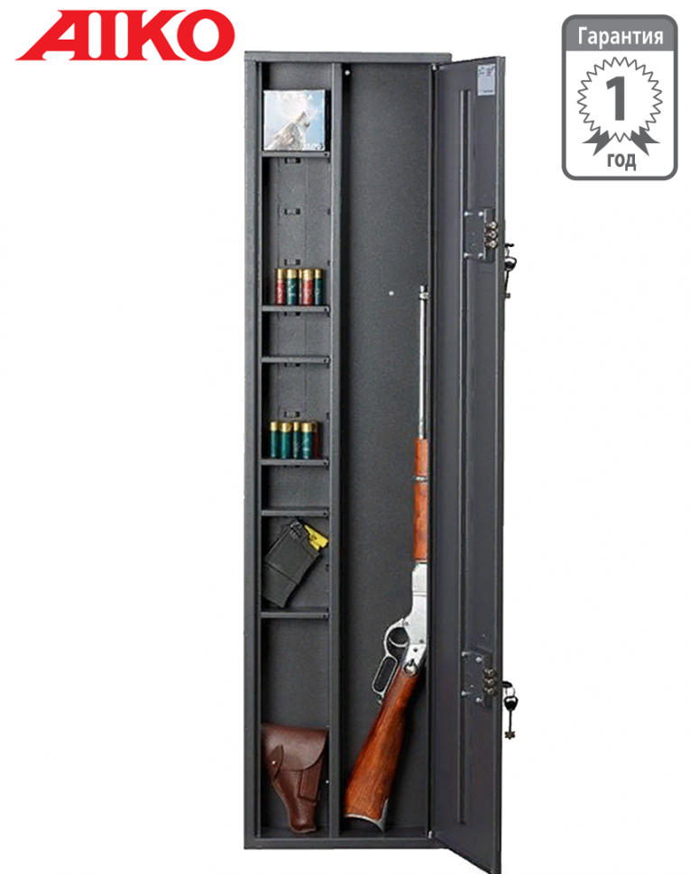 Узкий сейф для оружия Aiko Чирок 1409 (глубина 9 см) купить в Челябинске Узкий сейф для оружия Aiko Чирок 1409 (глубина 9 см) купить в Челябинске