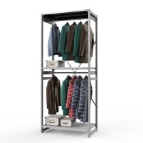 Стеллаж металлический ТСУ Универсал, 2500х1060х500 мм.Штанги: 2шт. Полки: металл 3 шт.