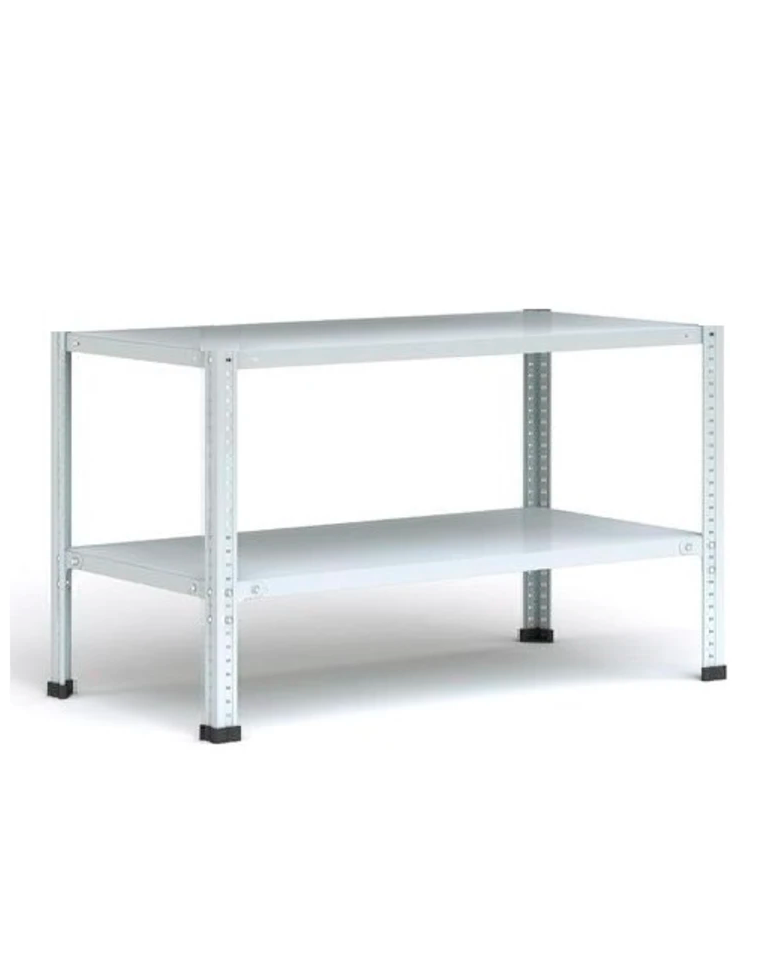 Стеллаж металлический Титан МС-500 1000х1200х500 2 полки купить в Челябинске Стеллаж металлический Титан МС-500 1000х1200х500 2 полки купить в Челябинске