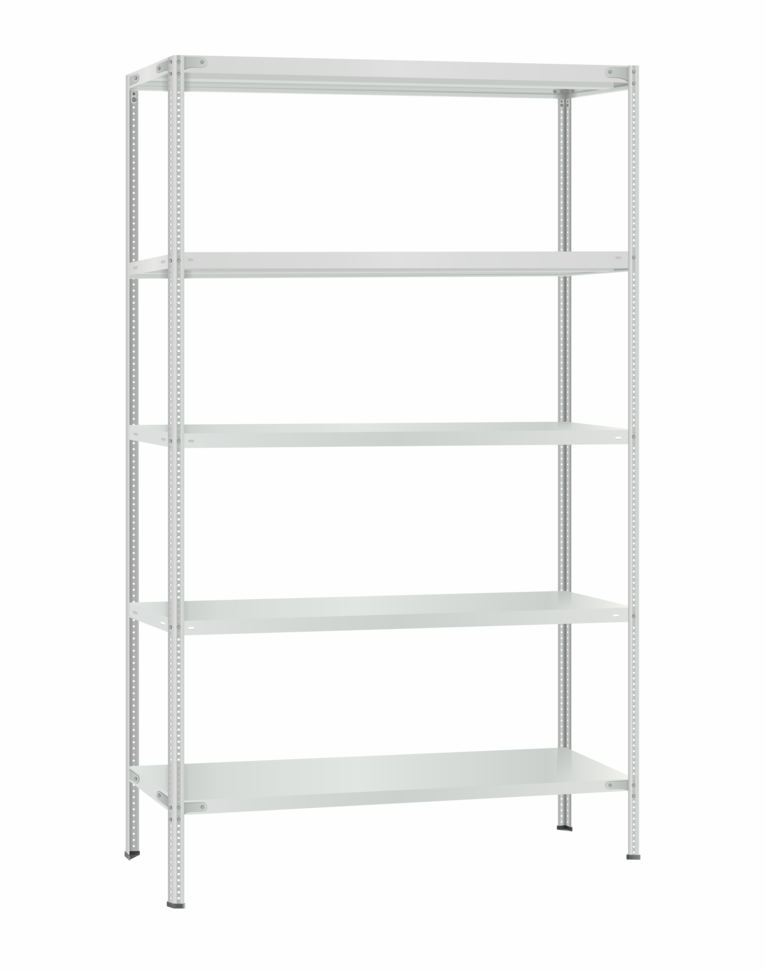 Стеллаж металлический Титан МС-500 2400х1200х600 5 полок купить в Челябинске