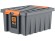 Контейнер особопрочный Rox Box PRO 16 (415х300х190 мм с крышкой и клипсами, антрацит) купить в Челябинске