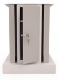 Подставка под сейф LS-102 (серая) купить в Челябинске