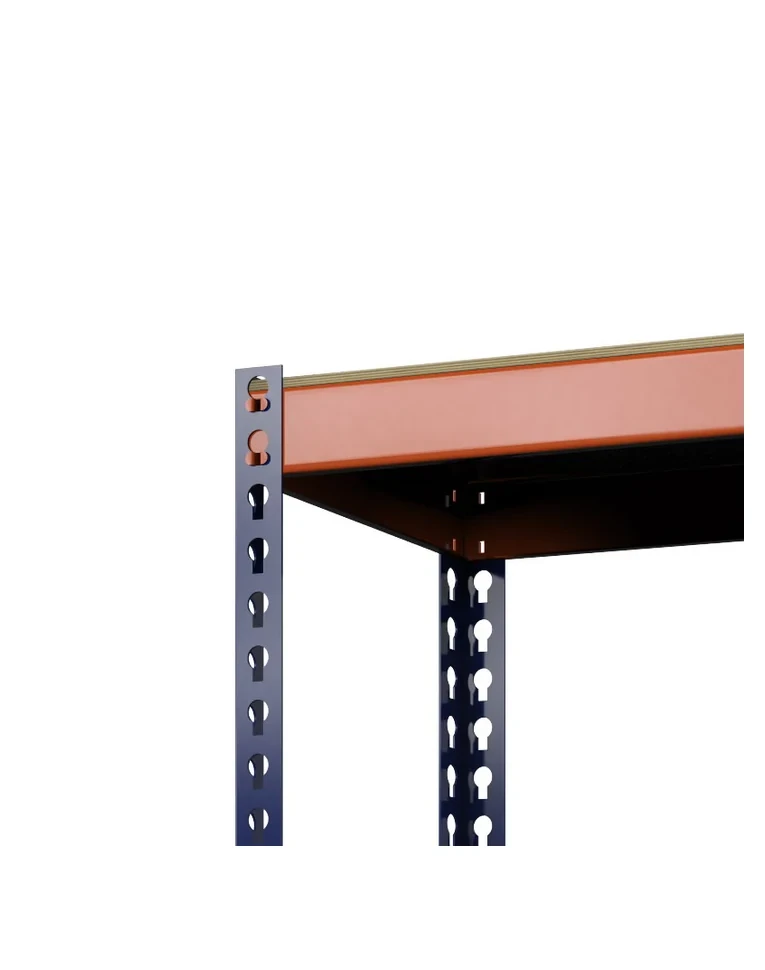 Стеллаж Профи-Т 2000x1000x500 5 полок (фанера, 300 кг на ярус) купить в Челябинске