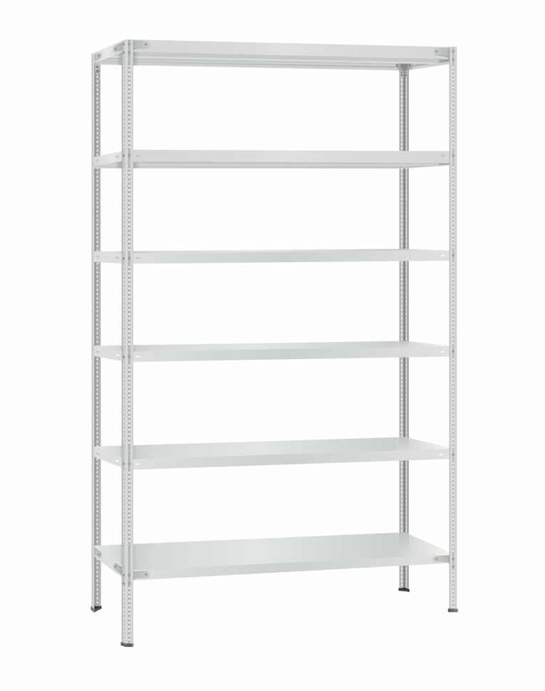 Стеллаж металлический Титан МС-500 2400х1200х600 6 полок купить в Челябинске