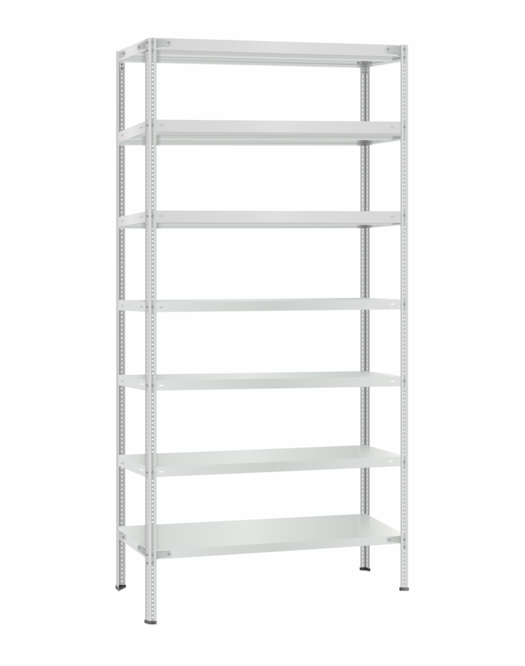 Стеллаж металлический Титан МС-500 3000х1000х500 7 полок купить в Челябинске