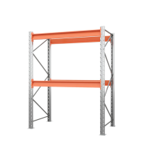 Стеллаж паллетный СПЛ 4000х1800х1100 2 яруса (1300/9700)