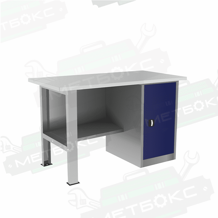 Однотумбовый слесарный верстак ВП-2/1,2 купить в Челябинске Однотумбовый слесарный верстак ВП-2/1,2 купить в Челябинске