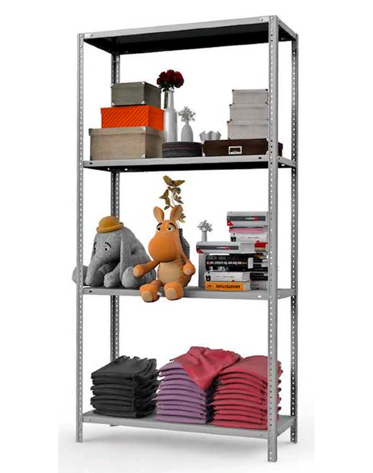 Стеллаж MS Strong 2350х1500х400 4 полки купить в Челябинске