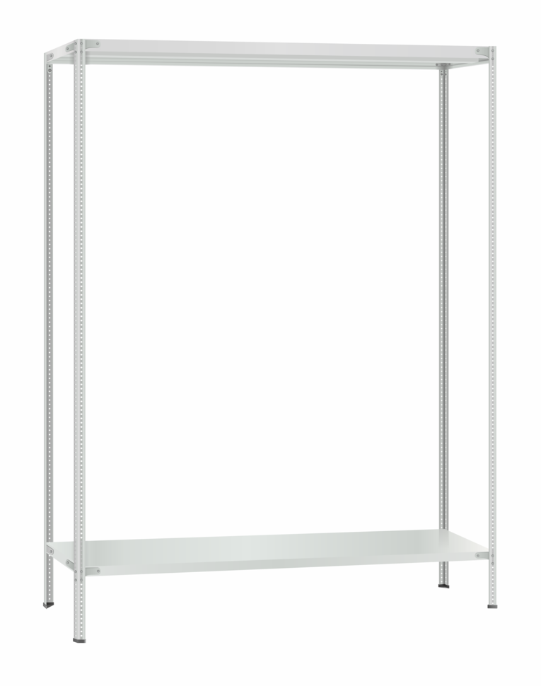 Стеллаж металлический Титан МС-500 2400х1500х300 2 полки купить в Челябинске Стеллаж металлический Титан МС-500 2400х1500х300 2 полки купить в Челябинске