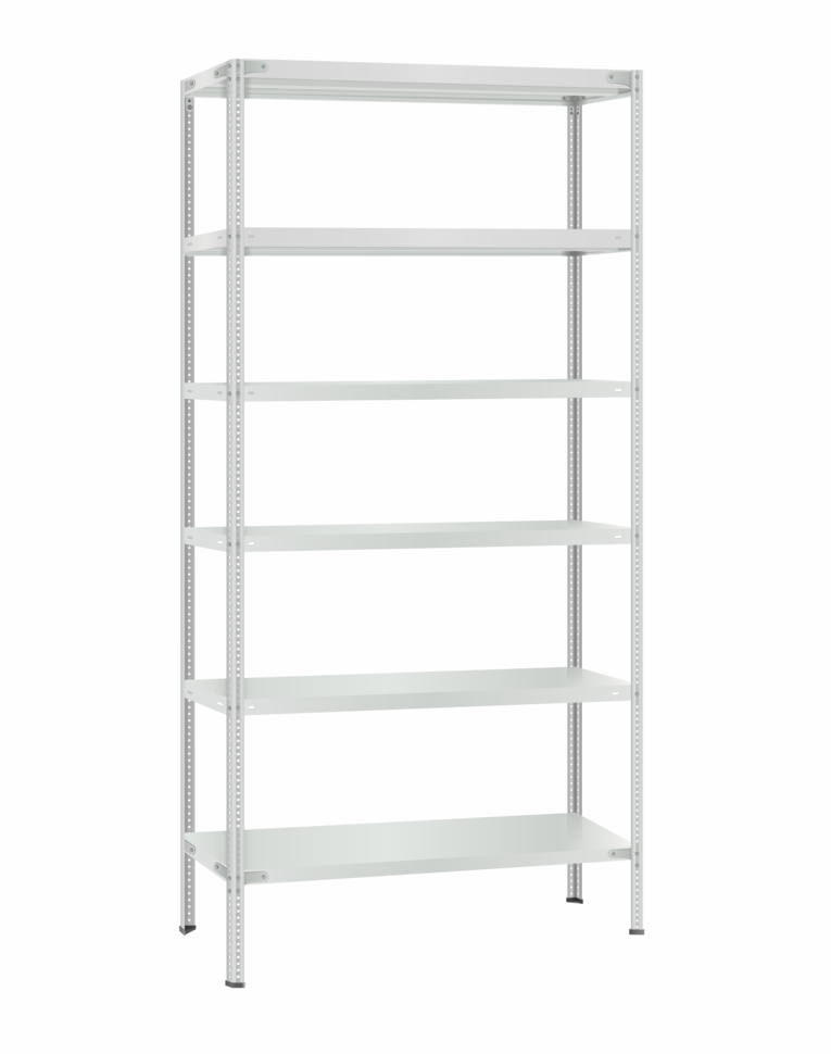 Стеллаж металлический Титан МС-500 3000х1000х600 6 полок купить в Челябинске