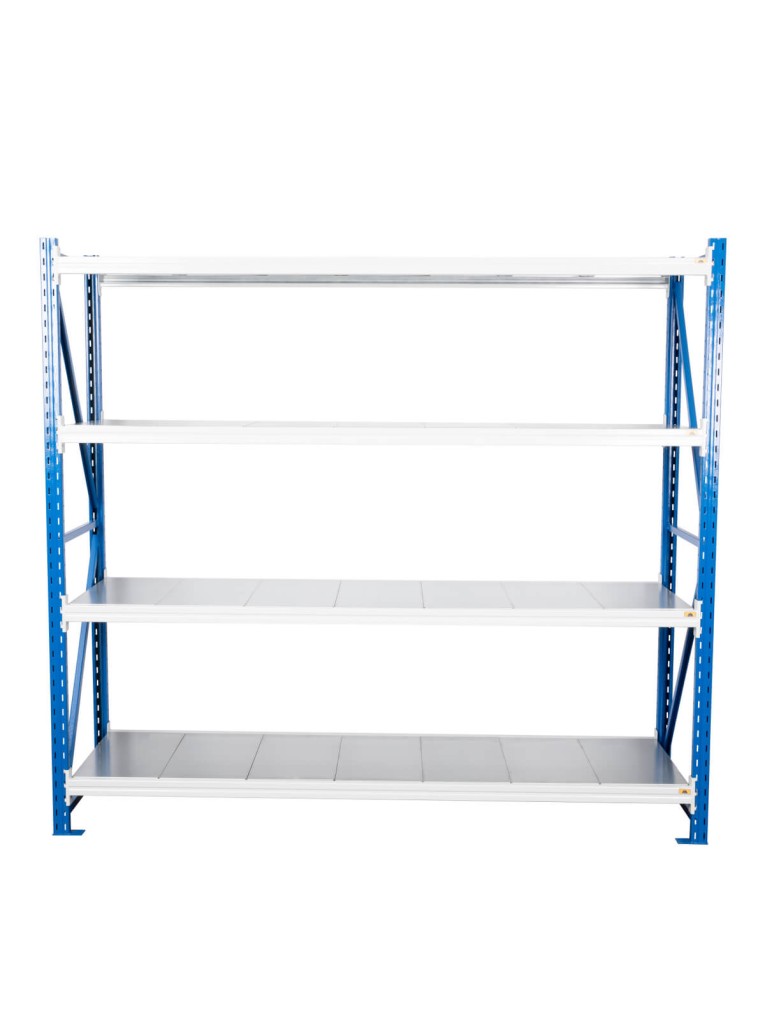 Стеллаж стационарный БиКом СТ-4 300x90x60 4 полки купить в Челябинске Стеллаж стационарный БиКом СТ-4 300x90x60 4 полки купить в Челябинске