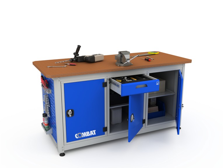 Верстак трехтумбовый COMBAT 3121.1830 купить в Челябинске Верстак трехтумбовый COMBAT 3121.1830 купить в Челябинске
