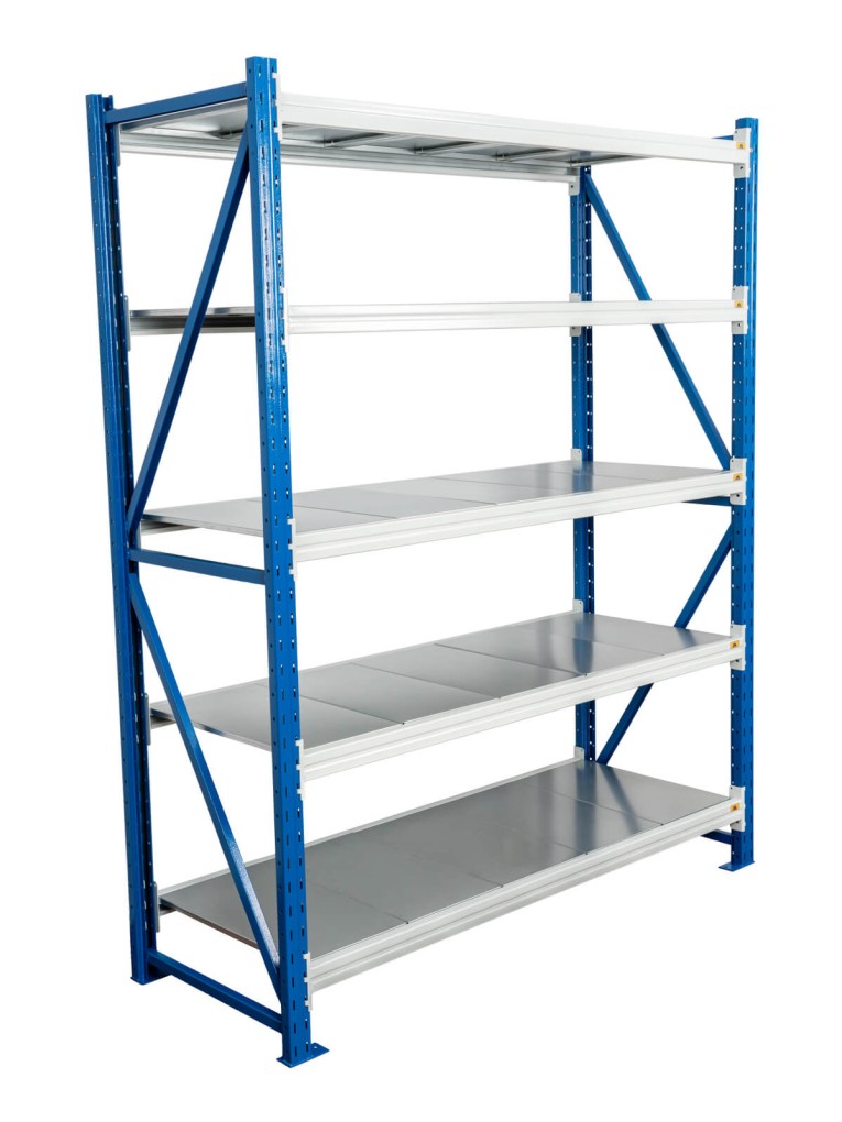 Стеллаж стационарный БиКом СТ-4 300x90x40 5 полок купить в Челябинске Стеллаж стационарный БиКом СТ-4 300x90x40 5 полок купить в Челябинске