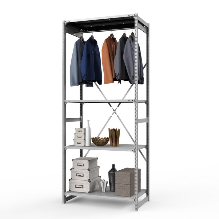 Стеллаж металлический ТСУ Универсал, 2500х1060х600 мм.Штанги: 1шт. Полки: металл усил. перф. 4 шт. купить в Челябинске Стеллаж металлический ТСУ Универсал, 2500х1060х600 мм.Штанги: 1шт. Полки: металл усил. перф. 4 шт. купить в Челябинске