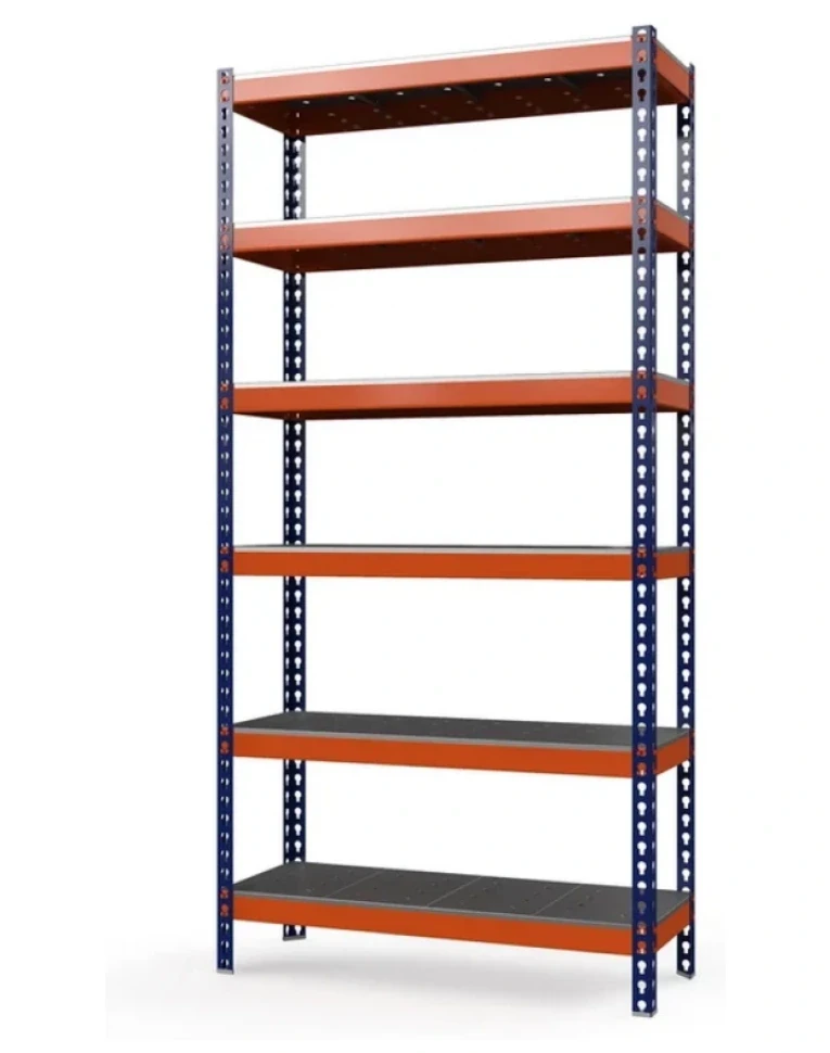 Стеллаж Профи-Т 2500x1540x770 6 полок (перф. металл усил., 450 кг на ярус) купить в Челябинске