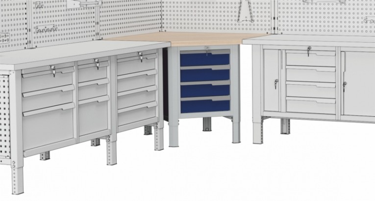 Угловой верстак CU Constructor купить в Челябинске