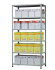 Стеллаж MS Strong 2550х1000х800 6 полок купить в Челябинске