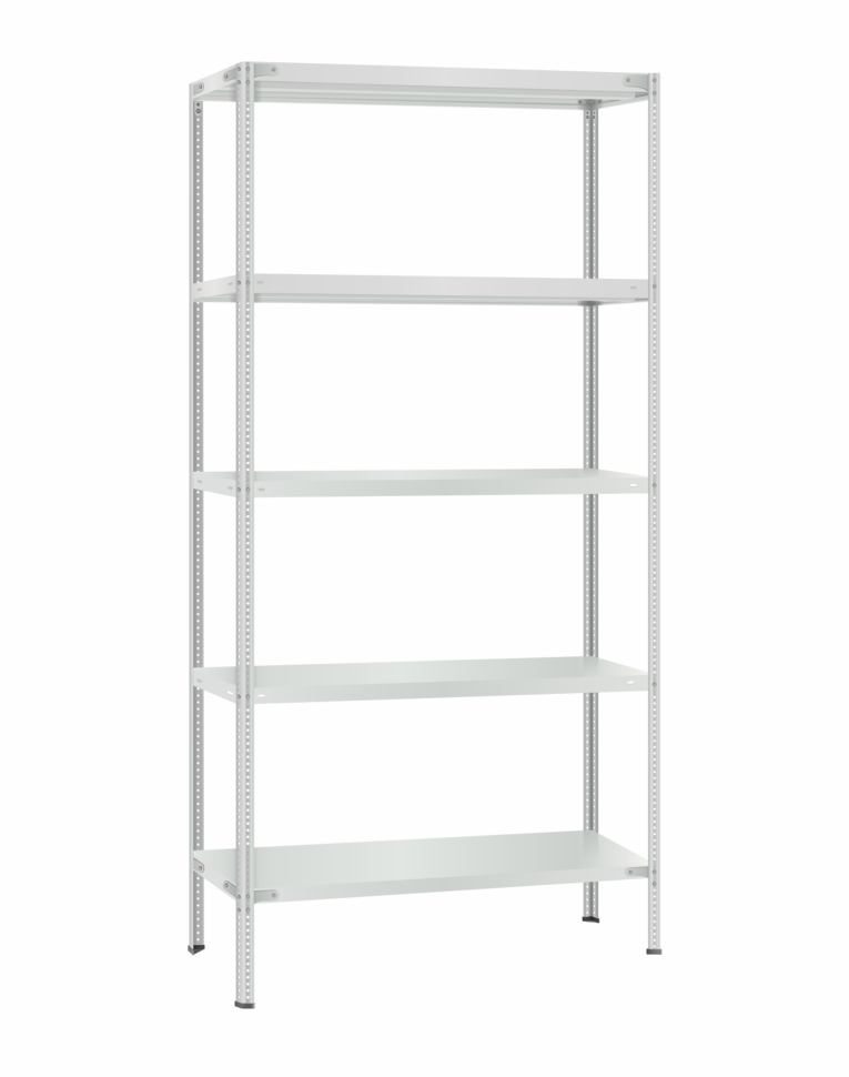 Стеллаж металлический Титан МС-500 2300х1000х600 5 полок купить в Челябинске