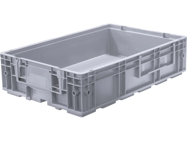 Пластиковый контейнер KLT 6415 594х396х148 серый купить в Челябинске Пластиковый контейнер KLT 6415 594х396х148 серый купить в Челябинске