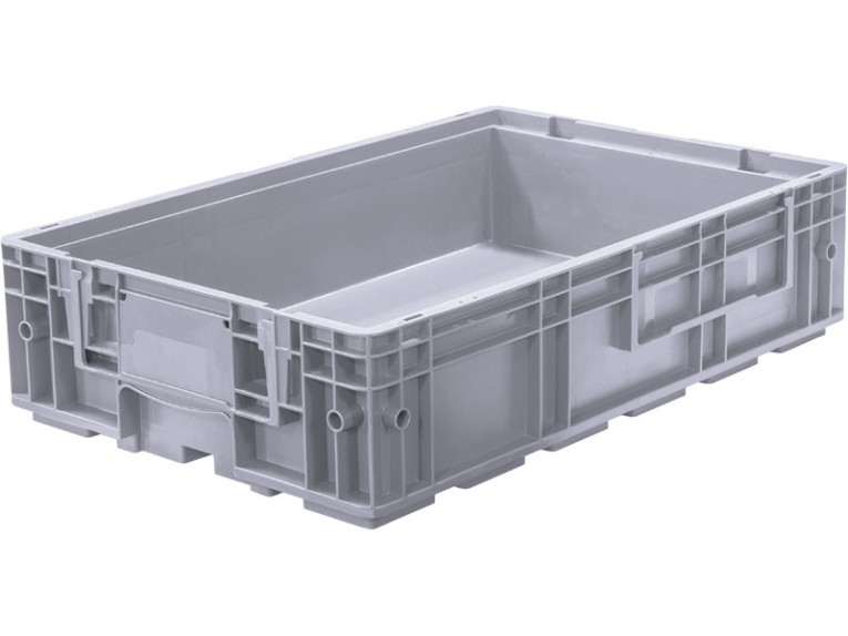 Пластиковый контейнер KLT 6415 594х396х148 серый купить в Челябинске Пластиковый контейнер KLT 6415 594х396х148 серый купить в Челябинске