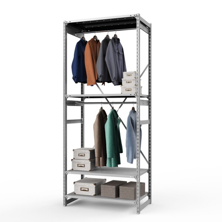 Стеллаж металлический ТСУ Универсал, 2500х1060х600 мм.Штанги: 2шт. Полки: металл усил. перф. 4 шт. купить в Челябинске